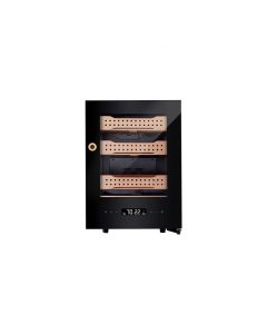 Afidano B1 500 Count Cigar Humidor Cabinet Exterior in Steel