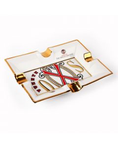 Fuente The OpusX Society Ashtray - Cenicero de Porcelana Blanco de Sargadelos